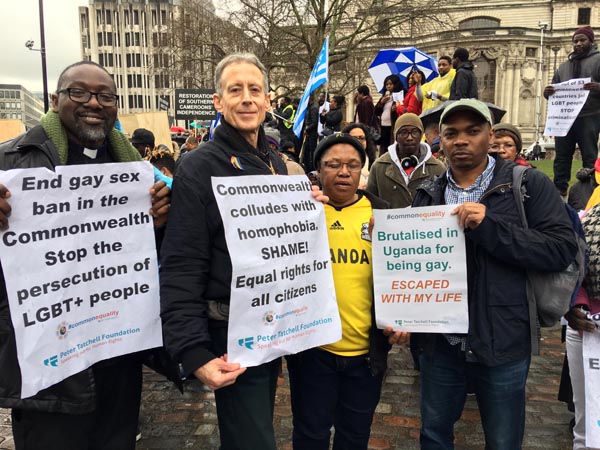 LGBT+ protest in front of Queen and Prime Minister - Scene Magazine ...