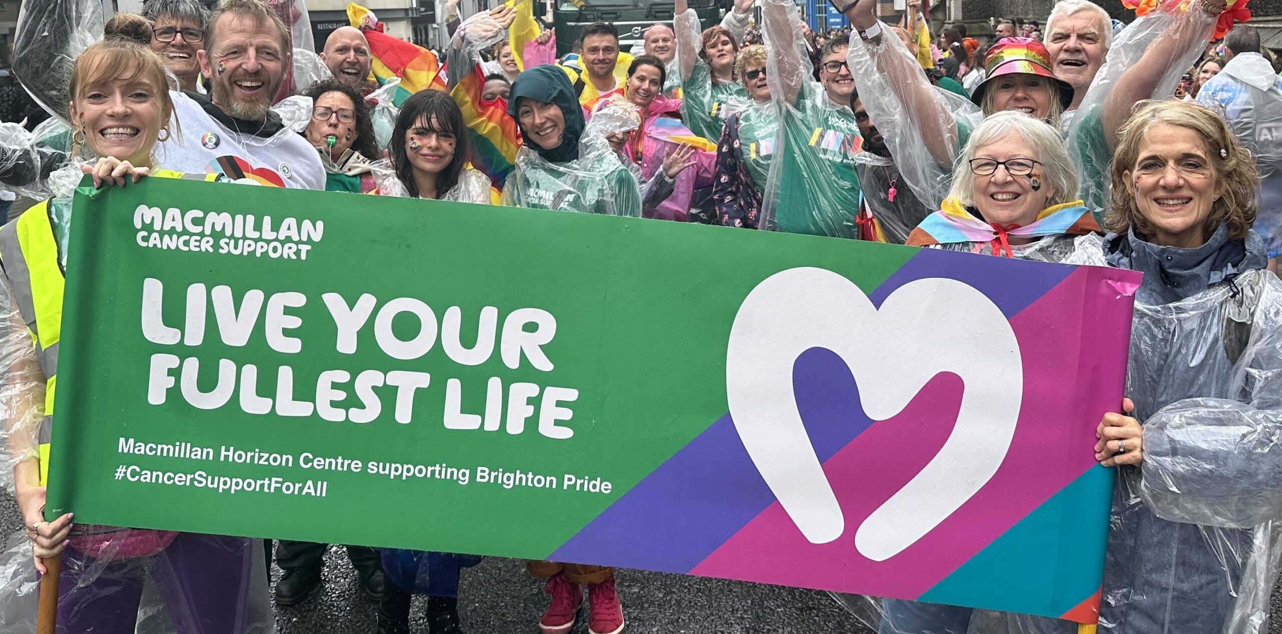 Macmillan Cancer Support to march in support of LGBTQ+ communities in Brighton & Hove