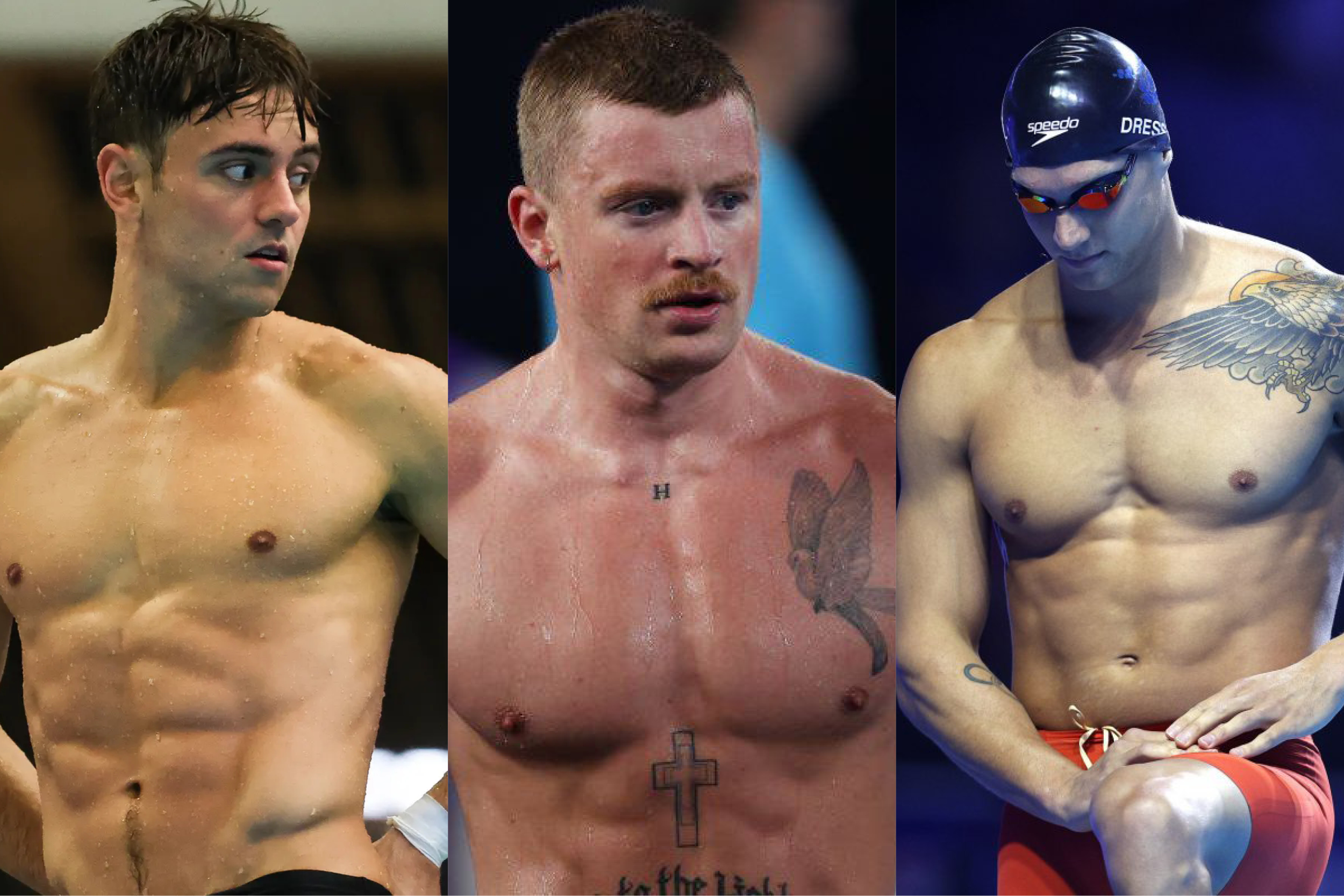 Gay hookup site Squirt.org reveals hottest summer athletes, as voted for by members